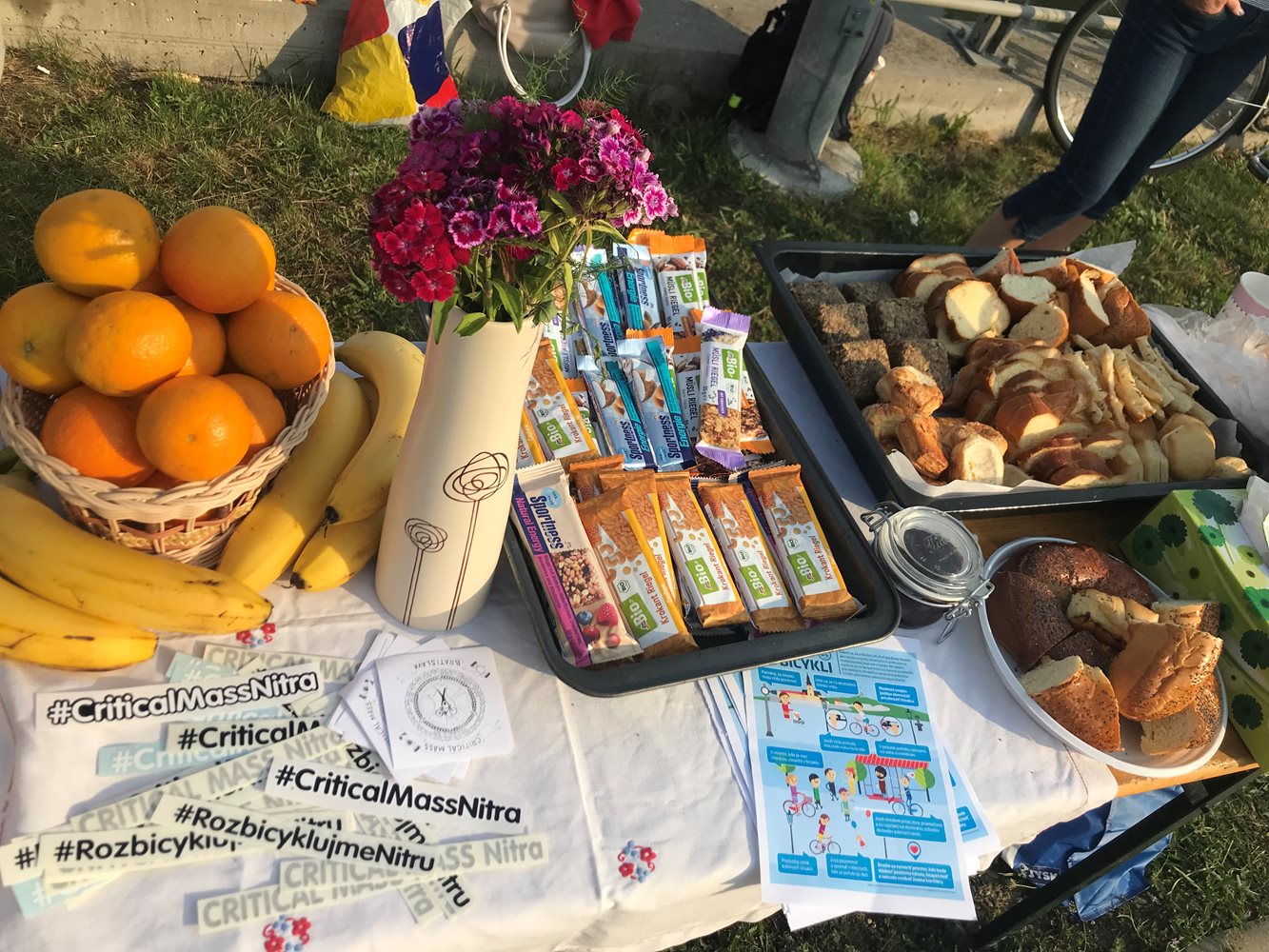 28.05. sa išlo do práce na bicykli